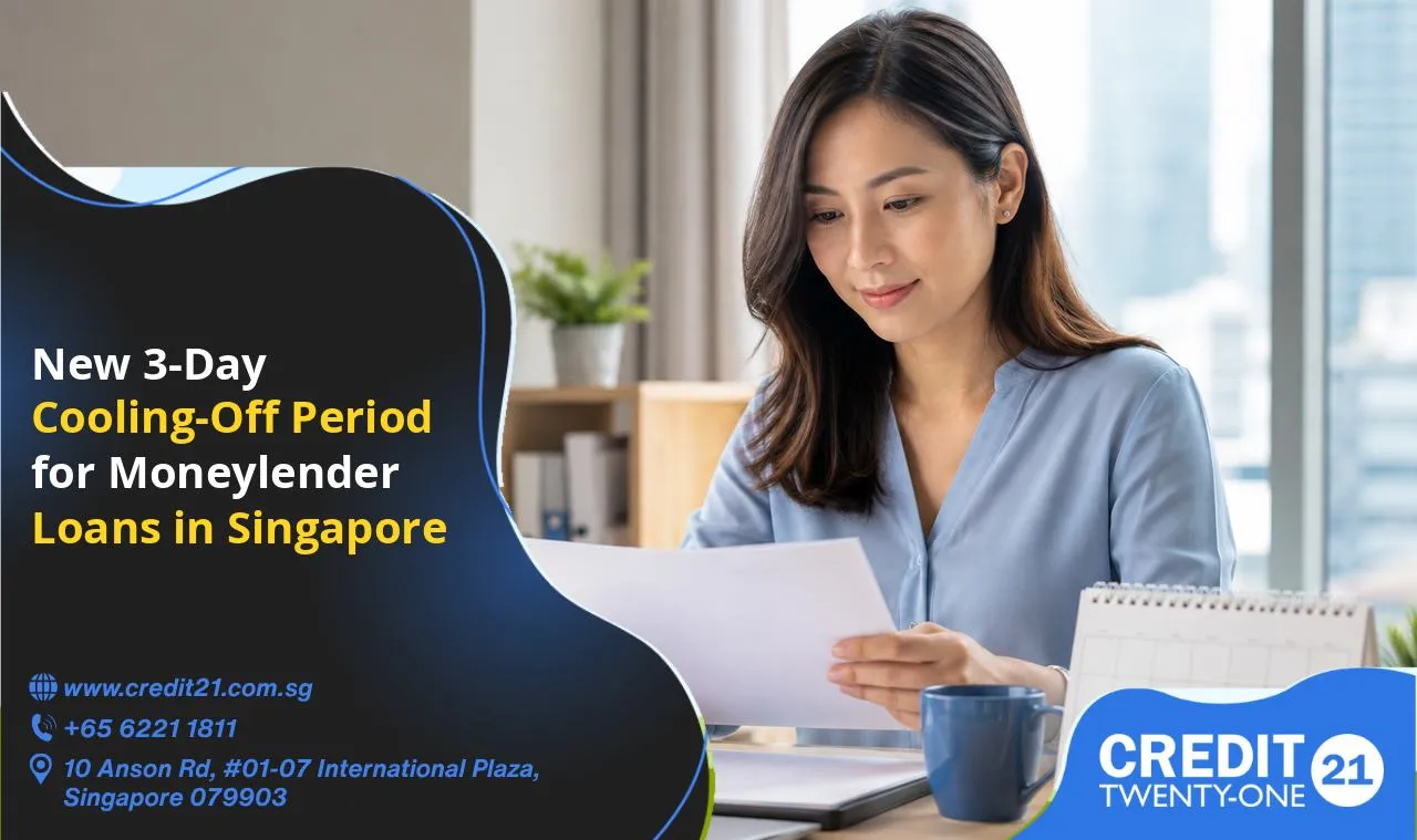 New 3-Day Cooling-Off Period for Licensed Moneylender Loans in Singapore